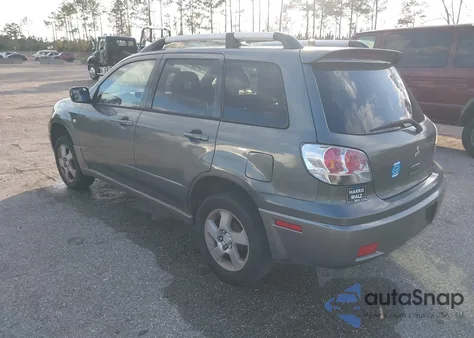 2004 Mitsubishi Outlander Xls from USA, damaged, VIN JA4LX41F34U043372